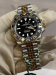 ROLEX GMT MASTER II BICOLOUR NOOB FACTORY ETA cal. 3285 126713GRNR