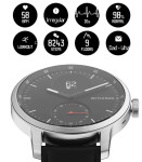 Withings ScanWatch hibridna pametna ura, 42 mm, črna, NOVA