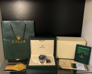 NOVA ZAPAKIRANA URA ROLEX SUBMARINER DATE BICOLOUR (BLUE) 3A+ (AAA+)