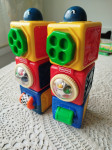 Kocke ABC Fisher-Price za fino motoriko, 6 mes.+