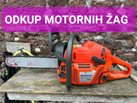 ODKUP MOTORNIH ŽAG