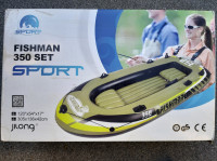 Master Sport Napihljiv čoln Fishman 350 set