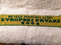 Navijaški šal RK Celje Pivovarna Laško, Evropski prvaki 2004