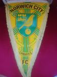 Vintage zastavica Nogometni klub Norwich club