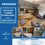 Lokacija stanovanja: Bežigrad, 126.00 m2