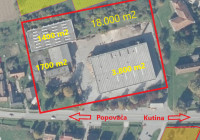 SAMO 225 EUR/ M2 - SKLADIŠČE / PROIZVODNJA : Hrvaška, 6900 m2