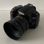 ✨Kot nov✨DSLR fotoaparat Nikon D3200 + Objektiv Nikkor 35 1.8G DX