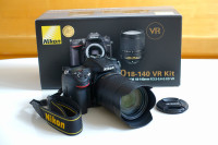 DSLR fotoaparat Nikon D7200 z objektivom Nikon AF-S DX NIKKOR 18-140mm