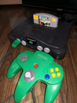 NINTENDO 64 igralna konzola + igra + gamepad