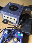 NINTENDO GAMECUBE KONZOLA,+ jojstik,ročka,+ DISCMAN SONY