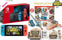 Nintendo Switch Neonsko R/M JC + Labo Kit, Fortnite brezplačen