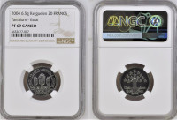 Tantal 20 Francs 2004 ESSAI  NGC PF 69