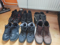 adidas 43, nike 42, mckinley 42