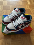 nike sb dunk low parra abstract art št. 45