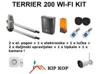 KIT ZA DVOKRILNA DVORIŠČNA VRATA TMT TERRIER 200 + WIFI + KAMERA