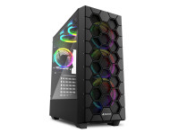 RAčUNALNIŠKO OHIŠJE PC MIDI TOWER, SHARKOON, RGB HEX