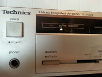 Technics Japan POVSEM OBNOVLJEN VINTAGE HI-FI STEREO OJAČEVALEC 2x120W