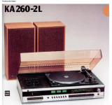 KA260 DUAL Hi Fi radio gramofon za dele 1976–1978
