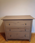 IKEA HEMNES predalnik s 3 predali