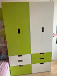 Otroški garderobni omari in klop za shranjevanje IKEA STUVA