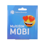 NOVO - SIM kartica MOBI + 25 EUR dobroimetja - ( MOBI kartica )