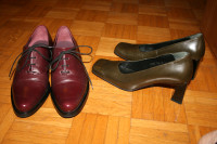 Ženski čevlji št.36, usnje