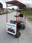 Električni golf kart z nadstreškom (+ invalidski)