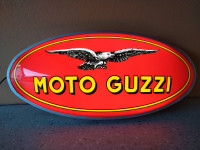 MOTO GUZZI emblem - luč