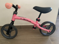 Globber Go bike poganjalec, roza