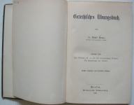 LaZooRo: Kaegi, Adolf - Griechisches Übungsbuch. Teil 2: Das Verbum