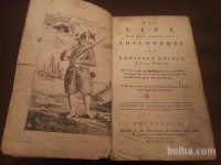 stara knjiga MARIA 1652 , ROBINSON CRUSOE 1778
