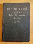 Trgovački priručnik i kalendar za 1928. Reklame Slovenija Dalmacija RR