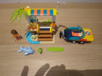 LEGO FRIENDS-Klinika za želve+avto trgovina s sadjem