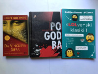 Mojca Širok: Pogodba / Dan Brown: Davincijeva šifra / Pižama: SLOL.