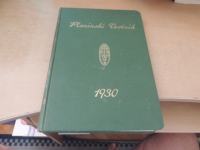 PLANINSKI VESTNIK 1930 J. TOMINŠEK SLOVENSKO PLANINSKO DRUŠTVO 1930