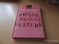 PRVINE PRAVNE KULTURE B. M. ZUPANČIČ FDV 1994