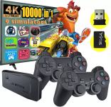 Igralna konzola 4K kot Nintendo PS 1 2 3 4 5 - 64GB + kar 10000 iger!