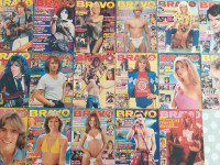 STARE GLASBENE REVIJE BRAVO,1979,1980,POP,ROCK,DICSO,FILMSKE ZVEZDE,17