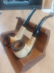 2 x Kadilska pipa fajfa meerschaum