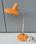 Oranžna namizna svetilka Vintage 1960 Cena 35€ Prevzem v Ljubljani