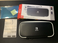 Nintendo switch carrying case & screen protector