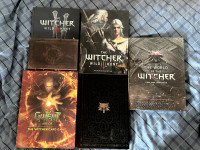 Witcher guides and artbooks
