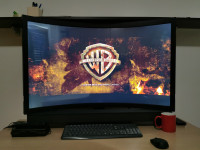 LCD LED Monitor ukrivljen 42inch