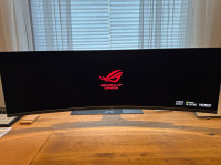 Asus ROG Swift PG49WCD OLED igralni monitor - TOP stanje