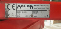 Tračni obračalnik - Molon M015