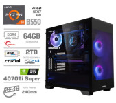 Računalnik MEGA MT S7X R9-5900X/RTX4070Ti Super/Windows PRO