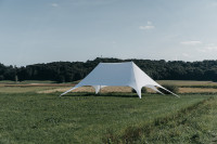 22x14m NOV BREZHIBNO ohranjen profesionalen Zvezda šotor - 4200€