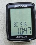 Sigma kolesarski števec BC 9.16 Samo števec brez ostale inštelacije Ce