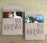 Izvrsten roman ANA KARENINA 1. in 2. knjiga, Lev Nikolajevič Tolstoj