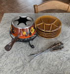 Fondue set / fondi set